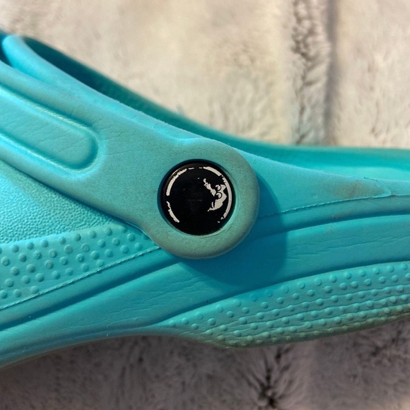 SOLD - Turquoise Crocs - Picture 6 of 7
